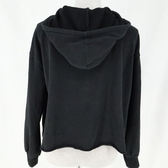 Anthropologie Black Hoodie Blouse - Picture 2 of 16